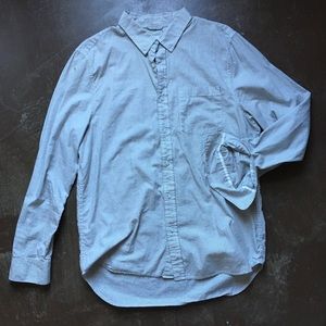 Buck Mason Striped Poplin Shirt